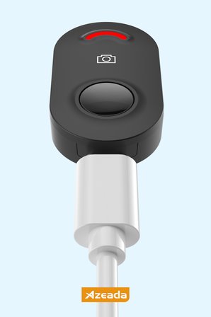 Bluetoothlu ve Şarjlı Kumandalı LED Işıklı Selfie Çubuğu Tripod Özellikli Beyaz PD-P06-V2