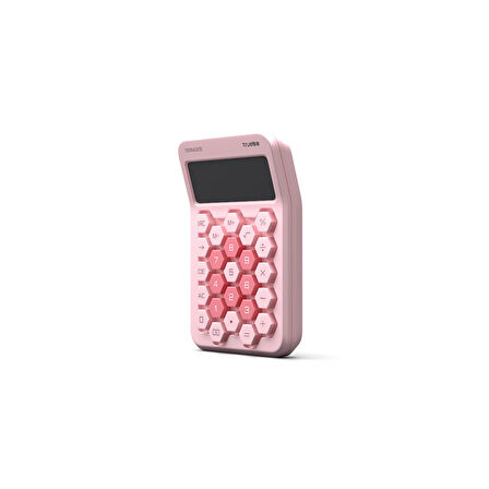 Truebo HoneyComb Pembe Renkli Hesap Makinesi
