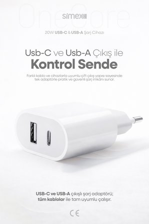20W iPhone Uyumlu Hızlı Şarj Aleti Güç Adaptörü Başlığı Lightning 8 11 12 13 14 Pro Max Mini X Xs Xr