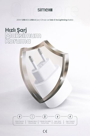 20W iPhone Uyumlu Hızlı Şarj Aleti Lightning Güç Adaptörü Başlığı 8 11 12 13 14 Pro Max Mini X Xs Xr