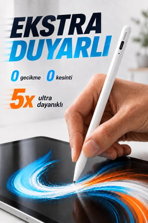 Dokunmatik Kalem Tüm Cihazlara Uyumlu Tablet Telefon iPad Için Çizim, Yazı Kalemi Standart