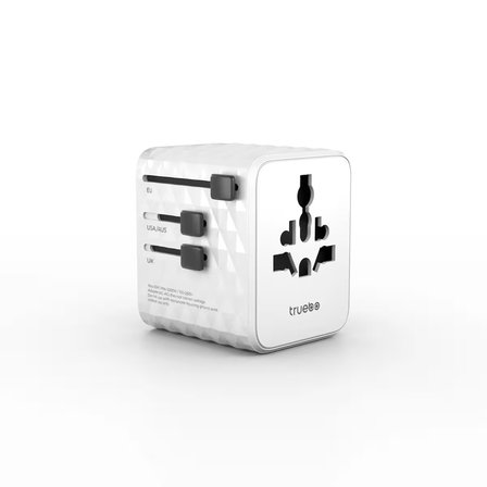 Truebo MultiTravel Travel Adapter & Charger – Evrensel Seyahat Adaptörü