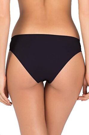 Kom Rosalinda Ultra Hafif Dikişsiz Siyah Külot