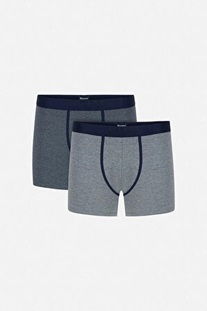 Levi Desenli 2 Li Erkek Boxer (2 Paket)