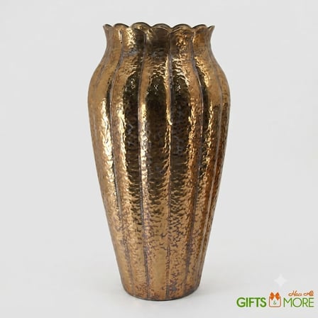 PANALI METAL DEKORATİF VAZO ORTA BOY 46,5 x 24,5 cm