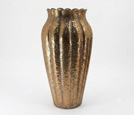 PANALI METAL DEKORATİF VAZO BÜYÜK BOY  68,5 x 35,5 cm