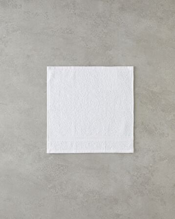 Pure Basic Pamuk El Havlusu 30x30 cm Beyaz