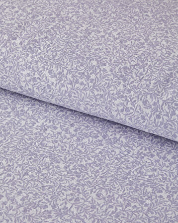 TIMELESS GARDEN Ecosoft Çift Kişilik Pike 200x220 cm Lila