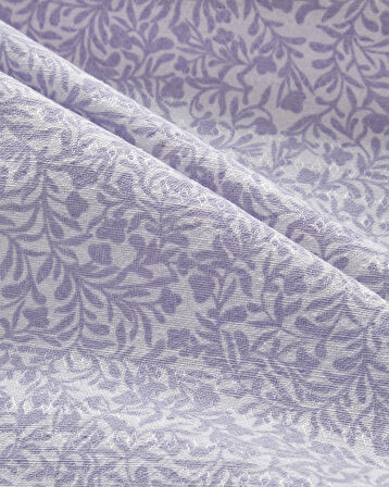 TIMELESS GARDEN Ecosoft Çift Kişilik Pike 200x220 cm Lila