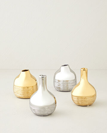 English Home Fancy Vazo Silver