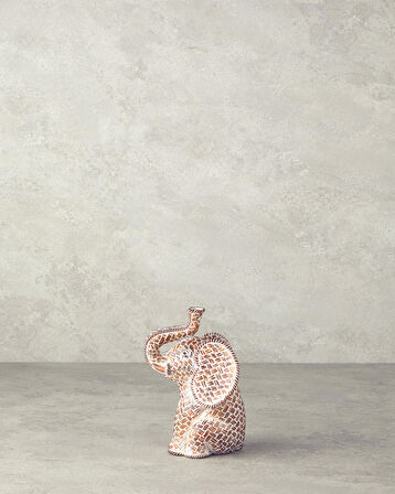 English Home Baby Elephant Biblo Kahve