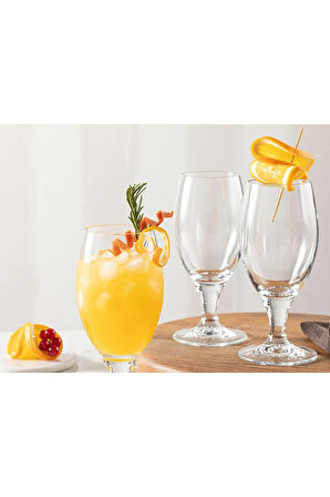 Iconic Cam 3'lü Kadeh 390 ml