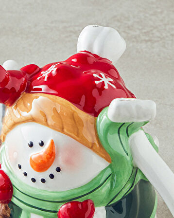 Cheery Snowman Dolomite Yılbaşı Kupa 300 ml Renkli