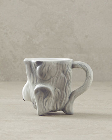 Baby Dog Dolomite Yılbaşı Kupa 70 ml Gri