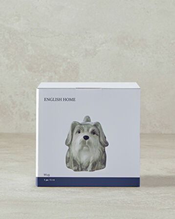 Baby Dog Dolomite Yılbaşı Kupa 70 ml Gri