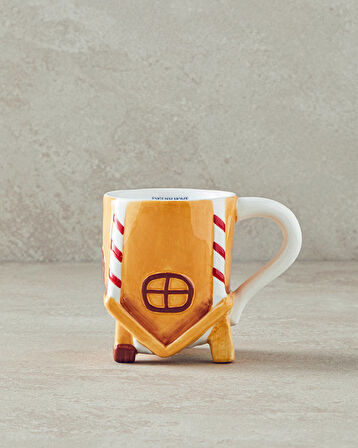 Pretty Home Dolomite Yılbaşı Kupa 200 ml Renkli