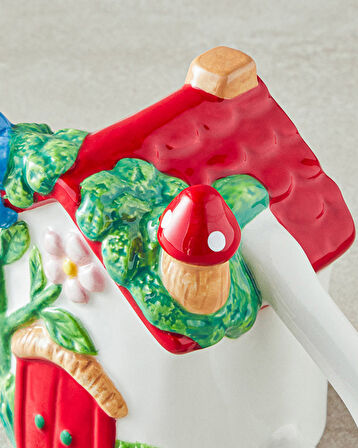 Flowery Home Dolomite Yılbaşı Kupa 200 ml Renkli