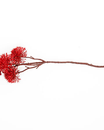 English Home Thorn Onion Tek Dal Yapay Çiçek Kırmızı