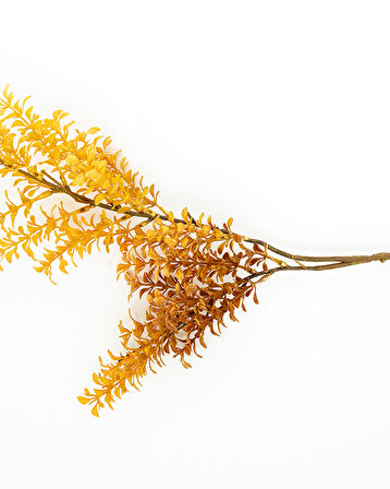 English Home Grass Spray Tek Dal Yapay Çiçek Sarı