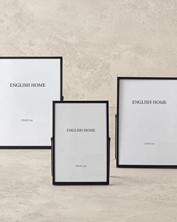 English Home Edela Metal Çerçeve Siyah