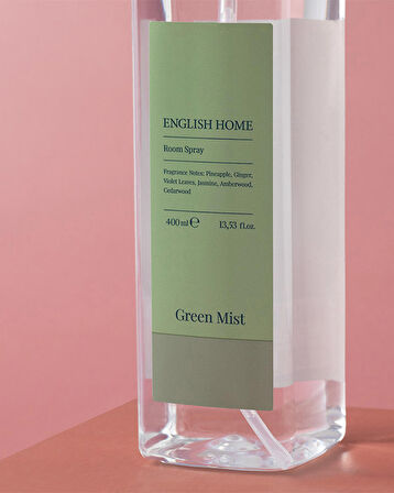 English Home Green Basil Kokulu Oda Spreyi