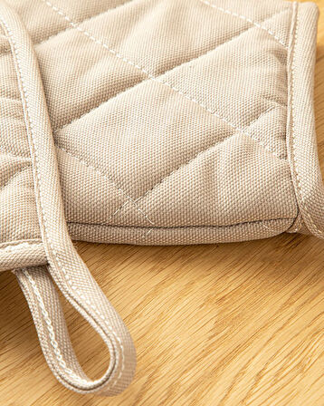 Alas Fırın Eldiveni ve Tutacak Seti Bej