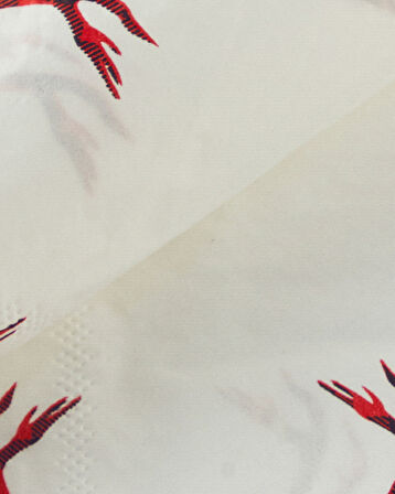 Merry Christmas Kağıt 12'li Kağıt Peçete 33x40 Cm Kırmızı