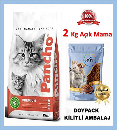 Pancho Tavuklu 2 kg Yetişkin Kedi Maması