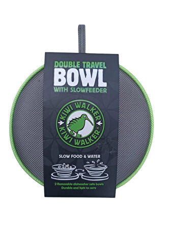 Kiwi Walker İkili kedi köpek  Seyahat Mama ve Su Kabı