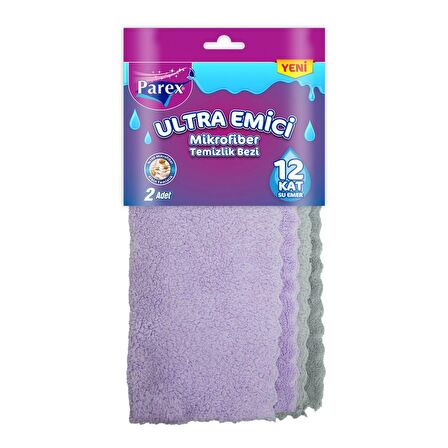 Parex Ultra Emici Mikrofiber Bez 2'Li