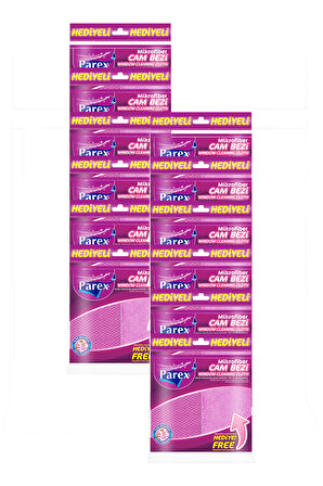 Mikrofiber Cam Bezi 12 Paket 1 Koli
