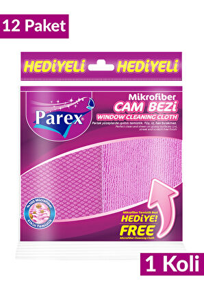 Mikrofiber Cam Bezi 12 Paket 1 Koli