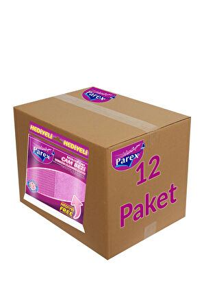Mikrofiber Cam Bezi 12 Paket 1 Koli