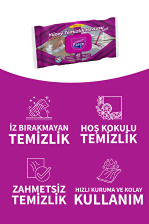 Yüzey Temizlik Havlusu Large 25’li