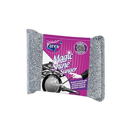 Parex bulaşık süngeri magic shine tekli