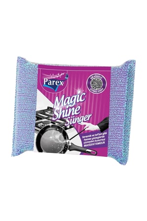 Parex bulaşık süngeri magic shine tekli