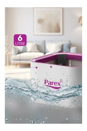 Parex Wondero Temiz Su ile Kirli Suyu Ayıran Otomatik Temizlik Seti + 4 Yedek Mop
