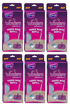 Wondero Yedek Paspas Mop X 6 Adet