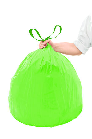 Natura Büzgülü Çöp Torbası Orta Boy 15'li 55 x 60 cm