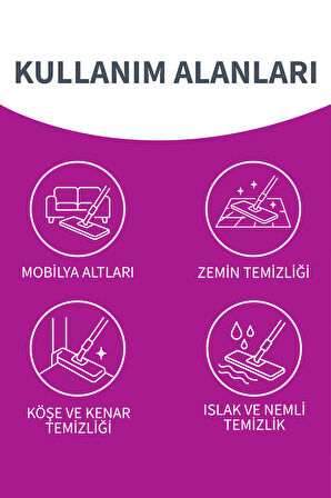 Quickpick Mop 10’lu Islak Temizlik Bezi Hediyeli