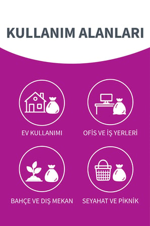 Parex çöp torbası büzgülü orta 15'li limon kokulu 55X60cm