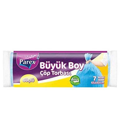 Parex çöp torbası büyük boy 7'li 65X80cm