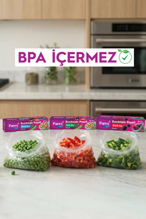 Parex 40'lı Küçük Boy Buzdolabı Poşeti