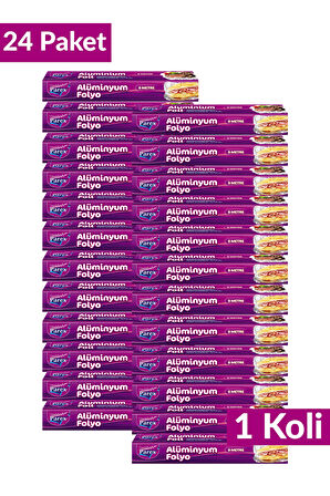 Alüminyum Folyo 8 Mt 24 Paket 1 Koli