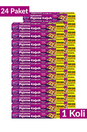 Hazır Kesilmiş Pişirme Kağıdı 10’lu 42 x 37 cm 24 Paket 1 Koli