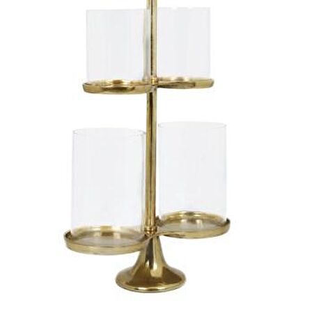 Vitale Metal Gold Mumluk 34x71 cm AK.IJ0006