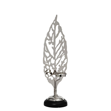 Vitale Silver Yaprak Mumluk Ak.Je0093