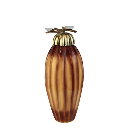 Vitale Butterfly Elips Vazo 18x18x33 cm AK.JB0102