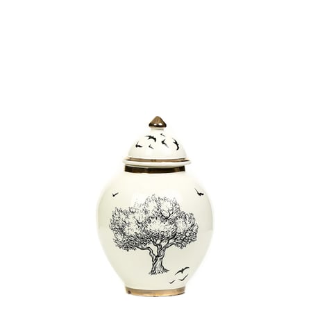 Vitale Ağaç Desenli Şah Küp 21 cm AK.NRH0100