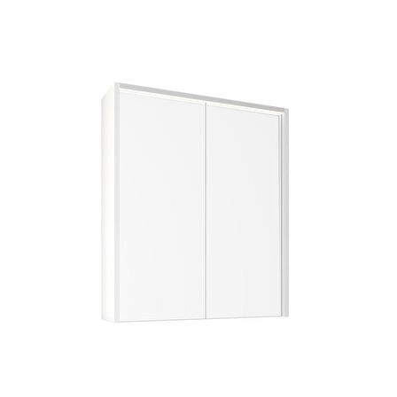 Kobos Meta 71 cm Ayna Kapaklı Ü. Dolap Bianco KB300002